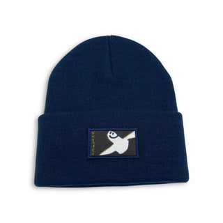 KROOKED | Burd Cuff Beanie | Navy