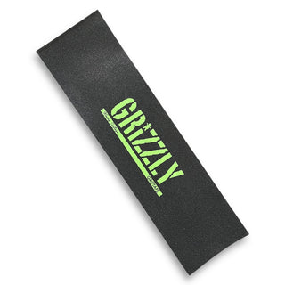GRIZZLY | Green Logo Graphic Griptape Sheet