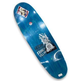 HEROIN | Franky Villani Pro Guest Egg Skateboard Deck | 9."