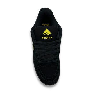 EMERICA | Mute - Skate Shoe | Black / Yellow