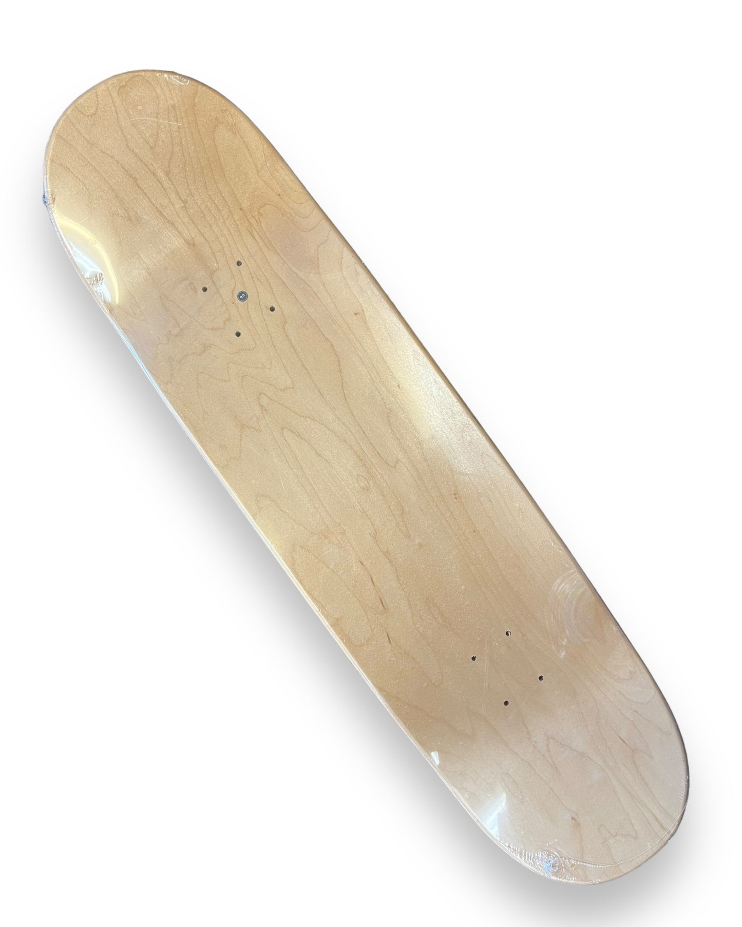 UNMODERN | "Bleeding" | Shop Deck | Natural Stain / Red Logo | 9"