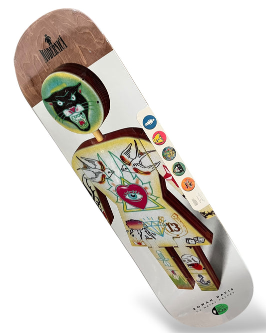 GIRL | Modernica Rowan Davis Pro Skateboard Deck | 8.25"