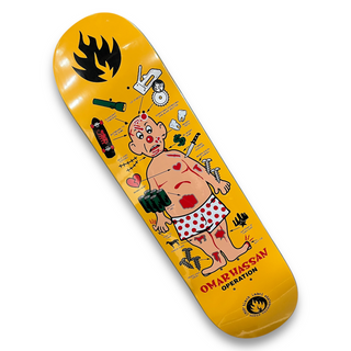 BLACK LABEL | Operation - Omar Hassan Pro Skateboard Deck | 8.25" / 9.0"