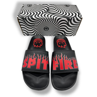 SPITFIRE | Demonseed Slides | Black & Red