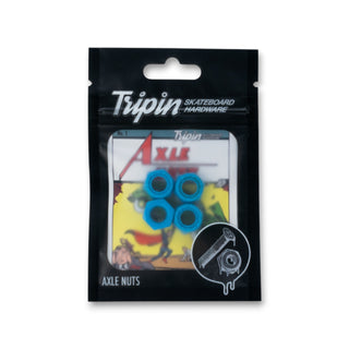 TRIPIN | Sonic Blue | Axle Nut Replacement 4-Pack
