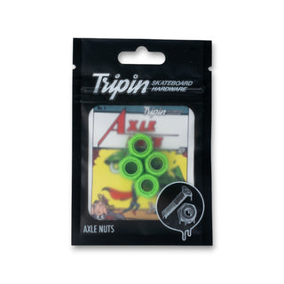 TRIPIN | Sonic Green | Axle Nut Replacement 4-Pack