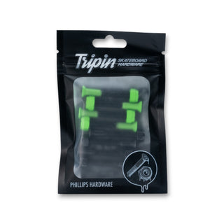 TRIPIN | Sonic Green | Phillips Colored Hardware Set