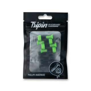 TRIPIN | Sonic Green | Phillips Colored Hardware Set