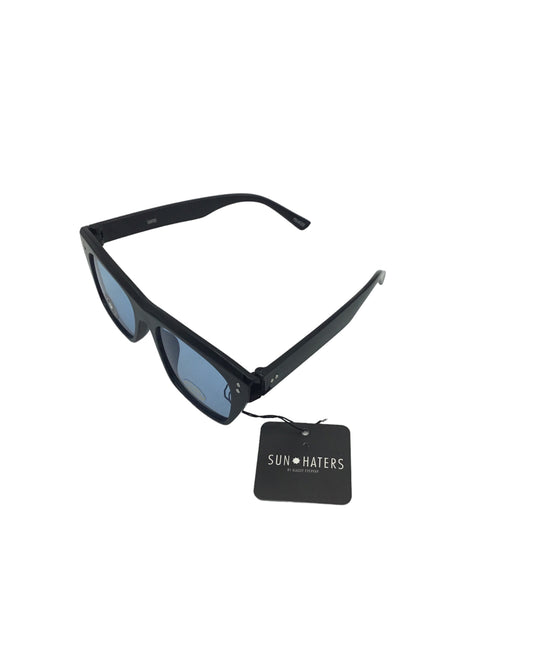 GLASSY | Santos Polarized | Black / Blue Lenses