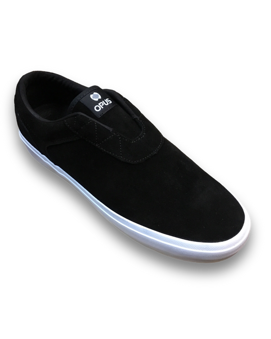 OPUS | Honey Slip-On Shoe | Black / White