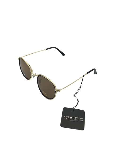 GLASSY | Hudson Polarized | Black / Gold