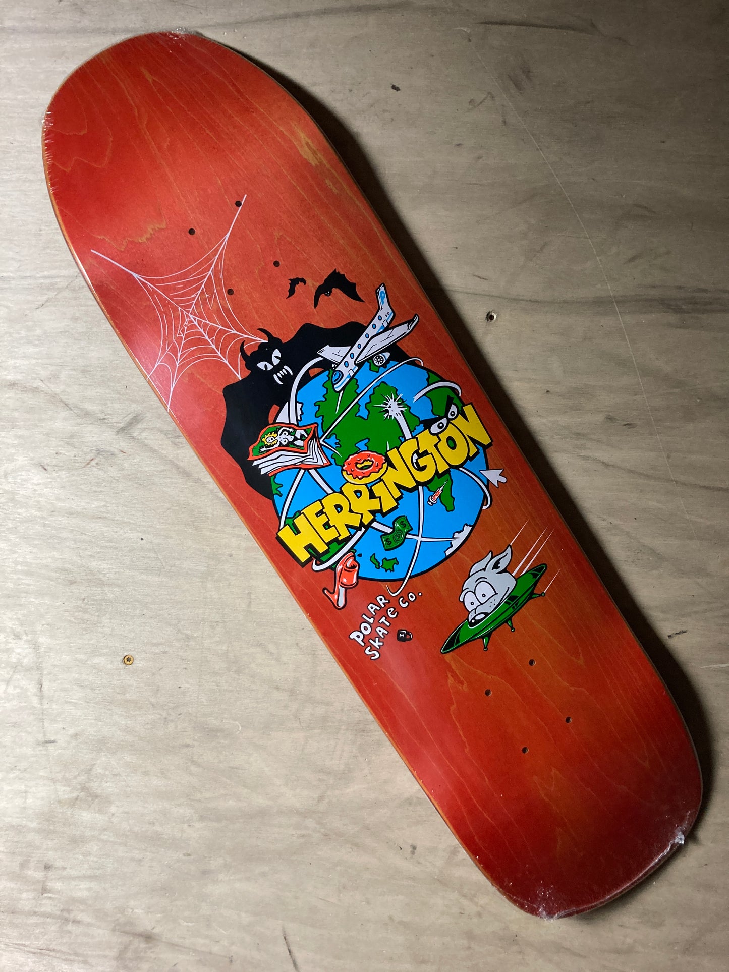 POLAR | Aaron Herrington Planet Harrington Pro Deck | 1991 jr Shape | 8.625”