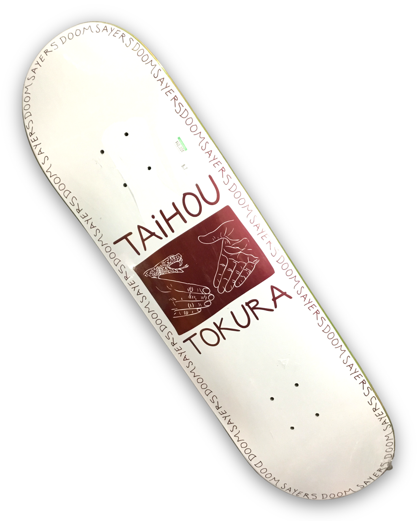 DOOMSAYERS | Taihou Tokura “T4” Pro Snake Shape Deck | 8.75