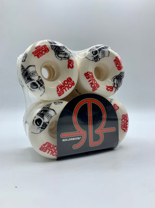 ROLLERBONES | Bowl Bombers White Wheels|  62mm 101a