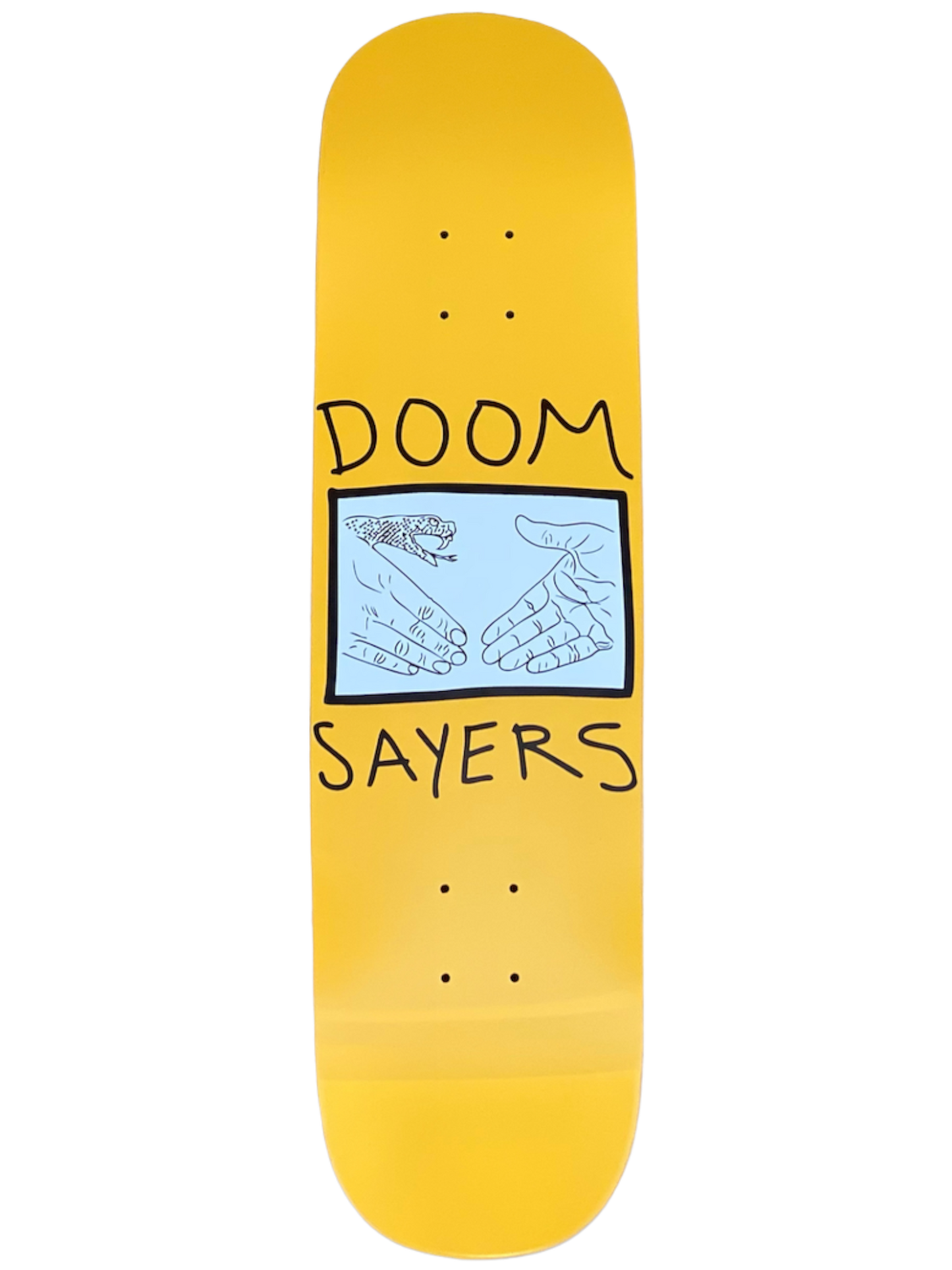 DOOMSAYERS | Snake Shake Logo | Orange | 8.25